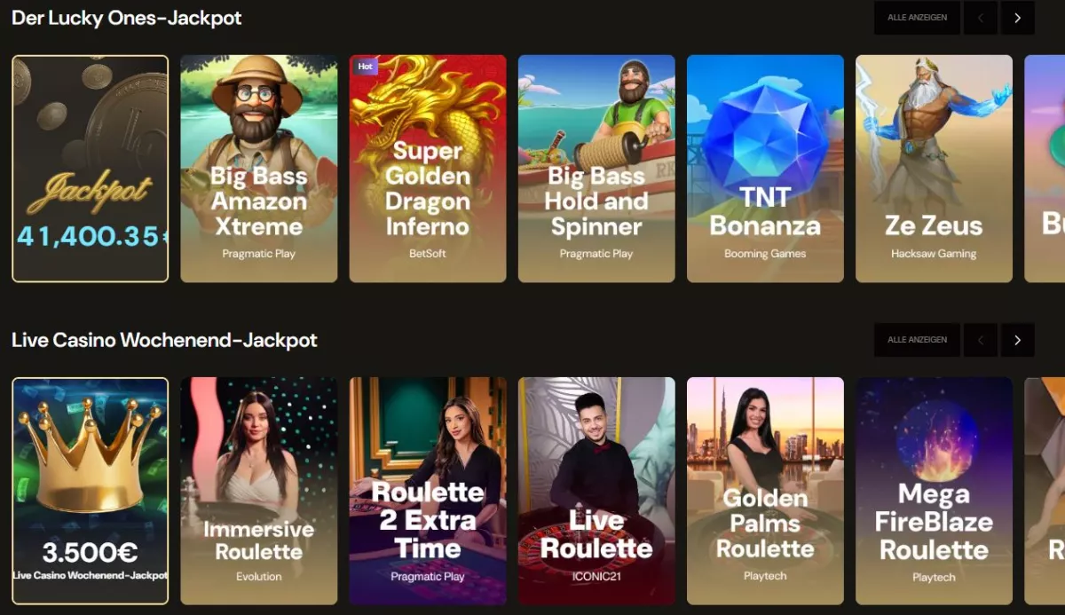 jackpots